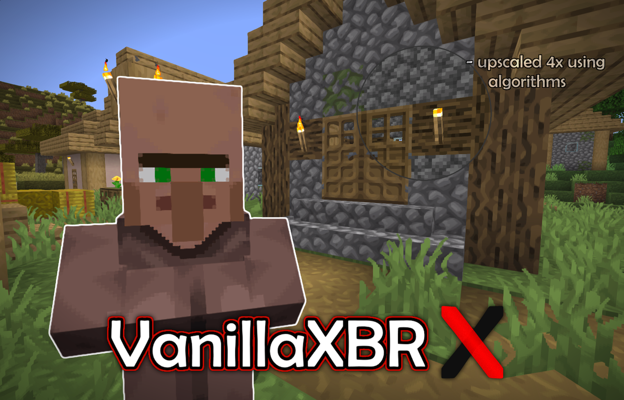 Текстур пак vanilla xbr